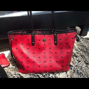 Red MCM tote SALE TODAY !!!!!!